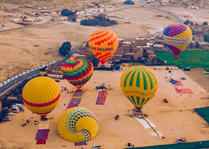 Hot Air Balloon Ride in Luxor –  Amazing Experience