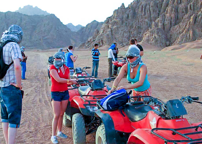 Quad bike safari Tour from Safaga Port