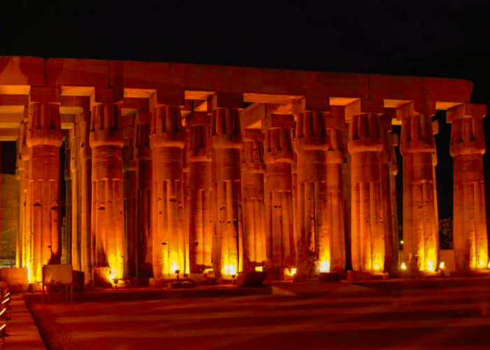 Sound and Light Show at Karnak Temple