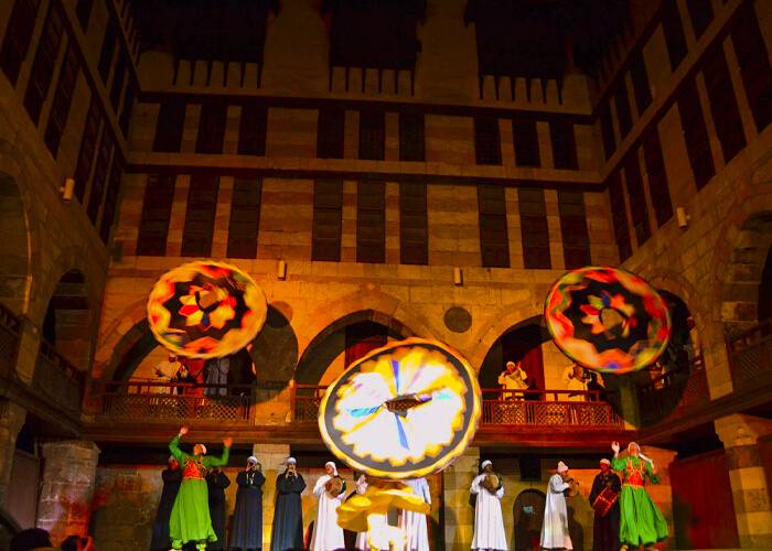 Tanoura Show at Wekalet El Ghouri